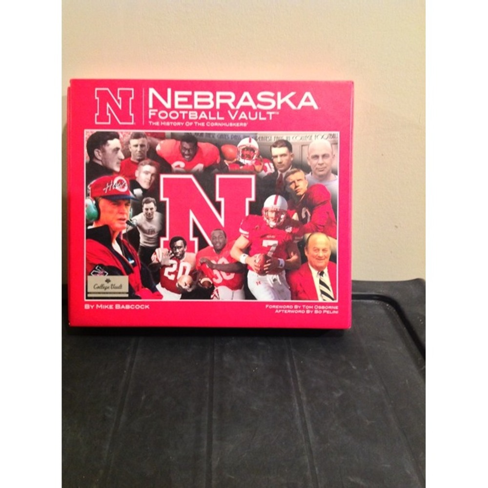 Nebraska Football Vault Hardcover Book Collector's Edition